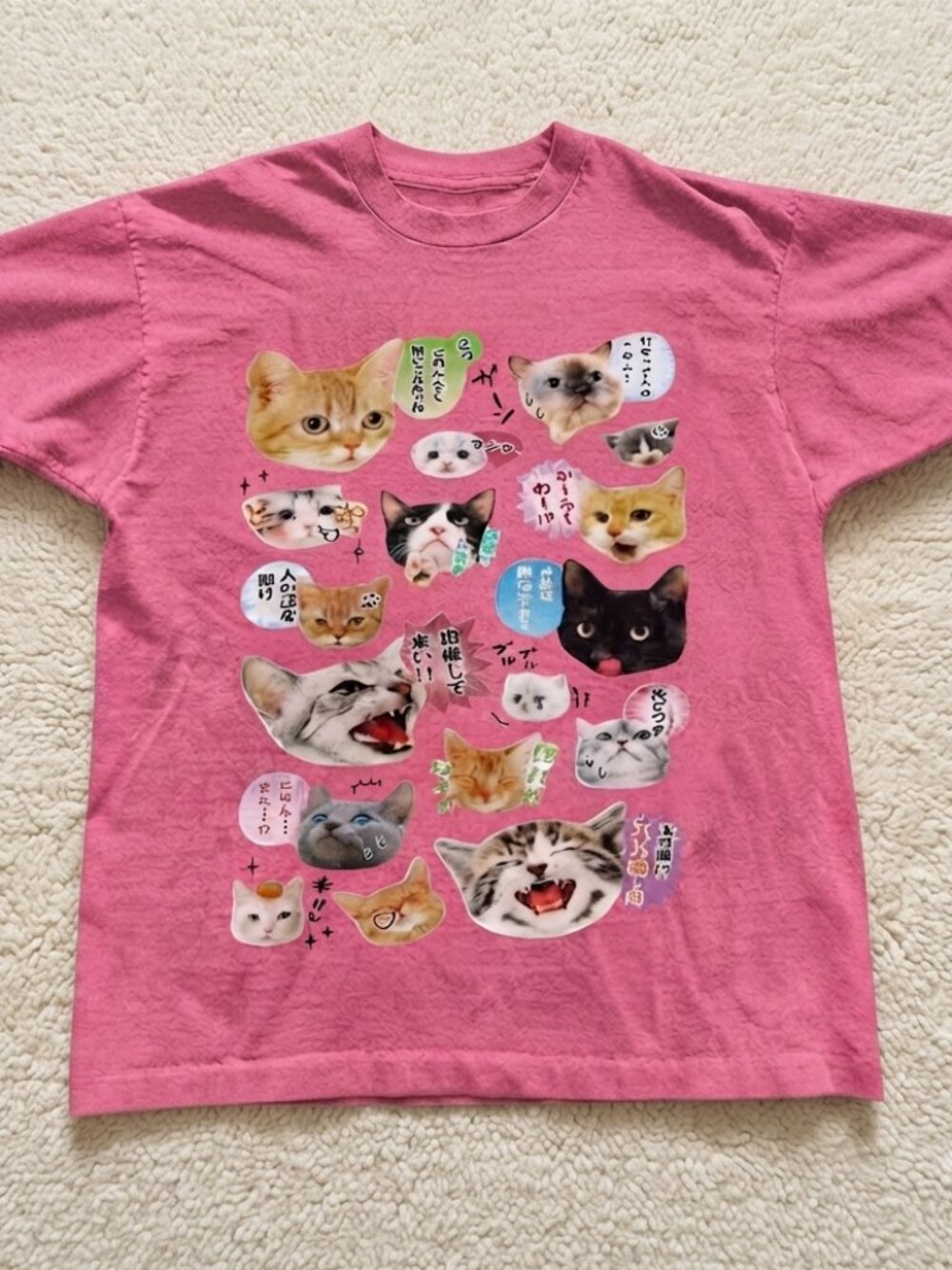 Cat graphic Gildan t-shirt